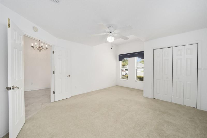 BEDROOM #2 has DOUBLE DOOR ENTRY & CLOSET