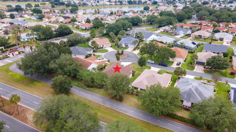 AERIAL VIEW - looking Southeast