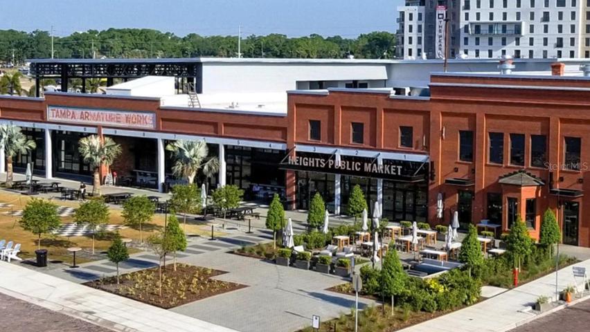 Armature Works 10min. walk/bike
