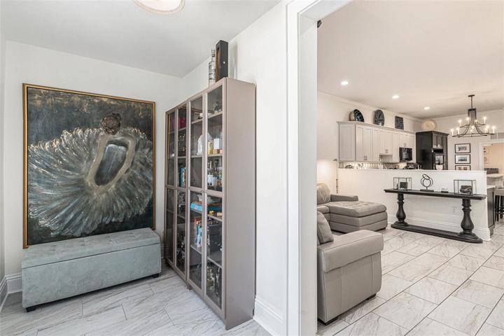 Main floor Hallway to laundry room