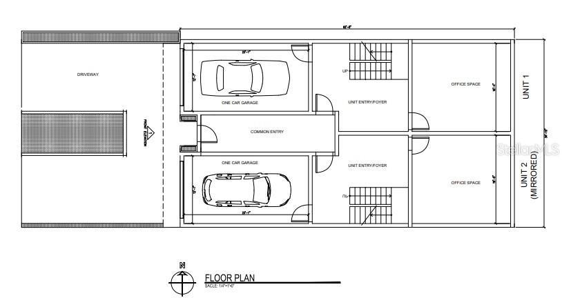 Site plan for 1st level