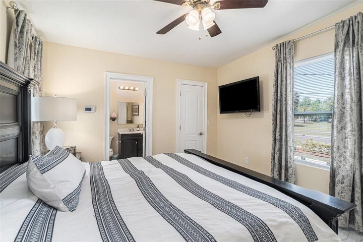 Main floor master bedroom