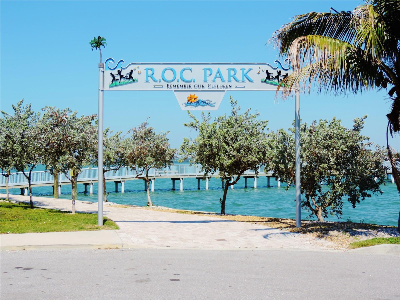 ROC Park across the street