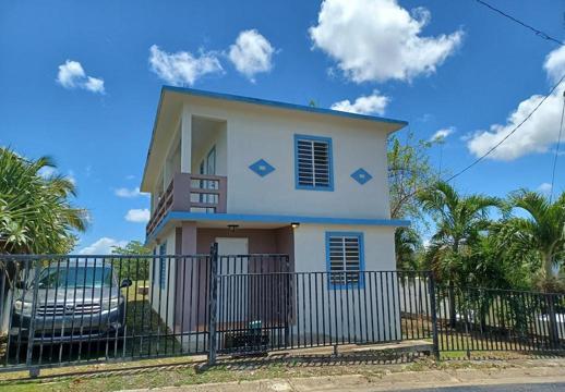 front of the house