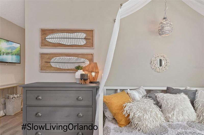 Boho design throughout entire townhome