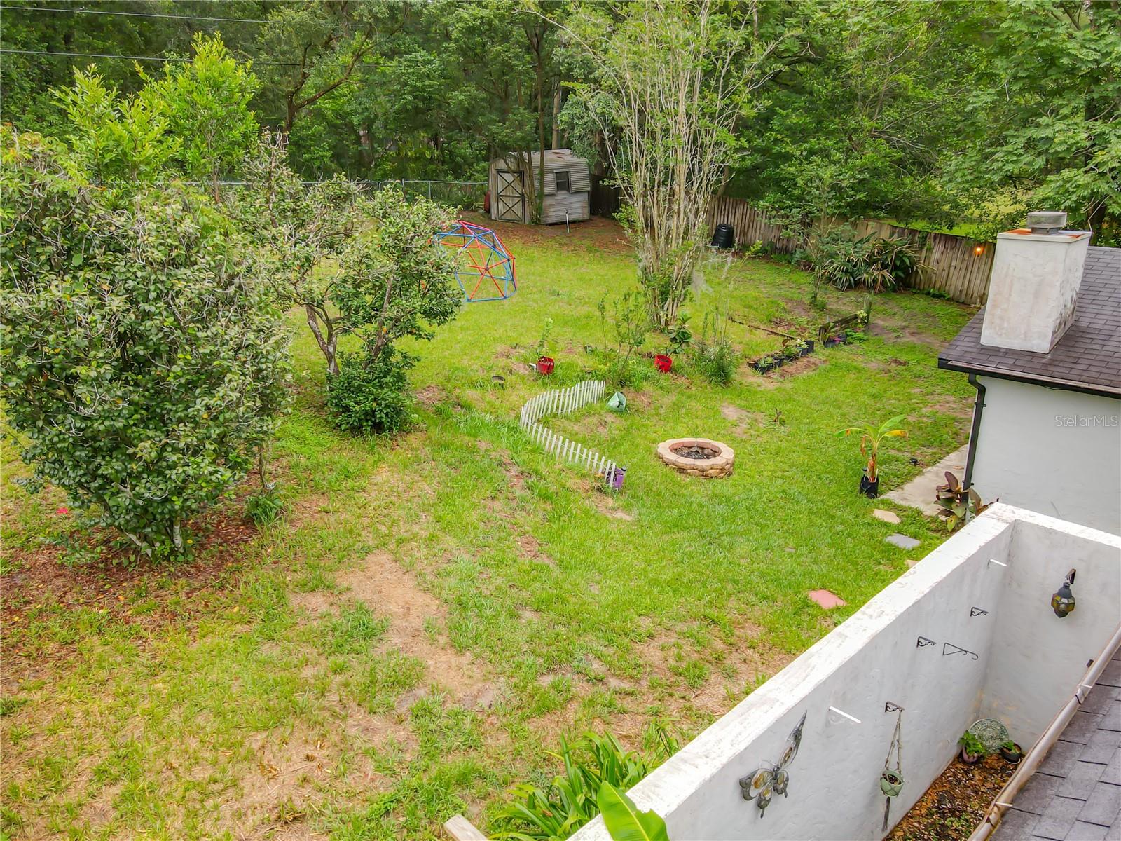 Private patio outside Primary Suite