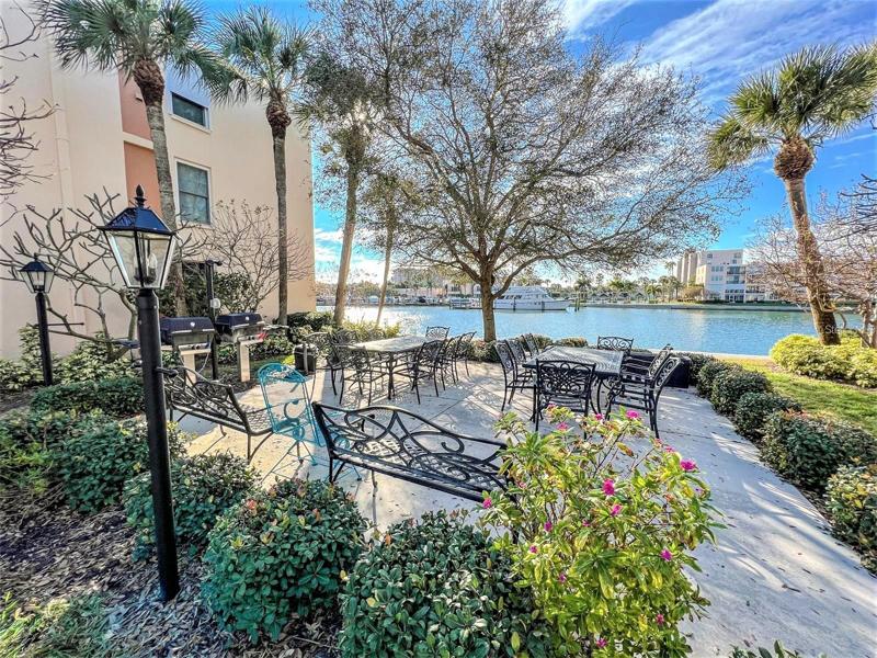 Lovely picnic area for relaxing on your walk or grilling your favorite meal