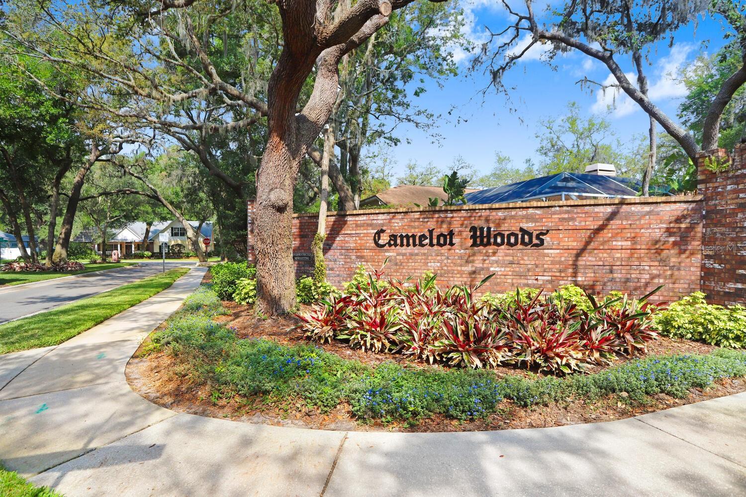 Entrance to community.  Super quiet and only 67 homes!