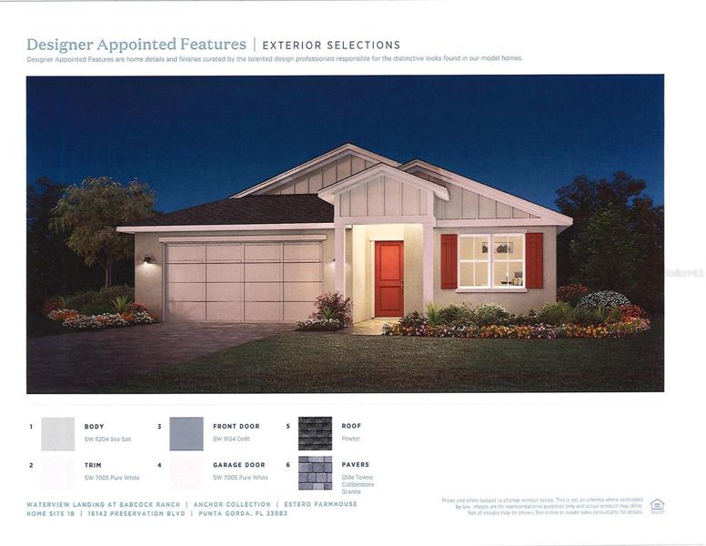 Exterior colors