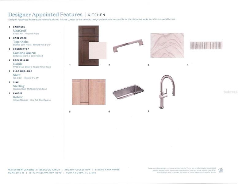 Designer Appointed Features