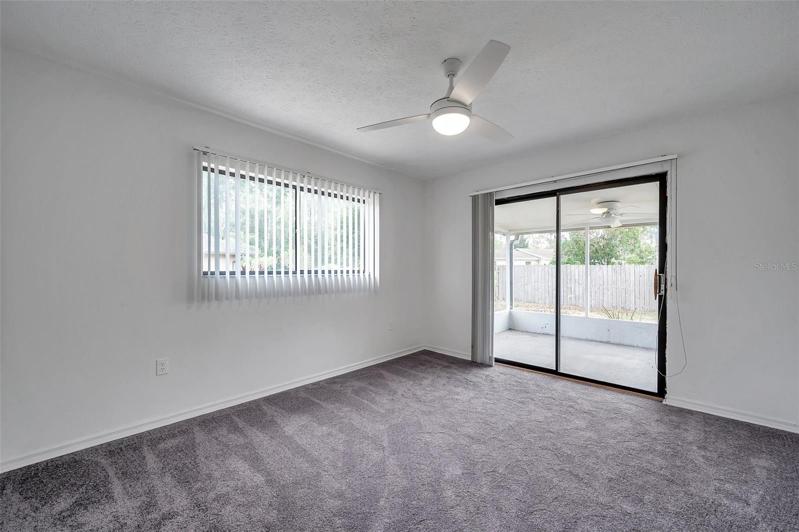 Third bedroom with access to Lanai