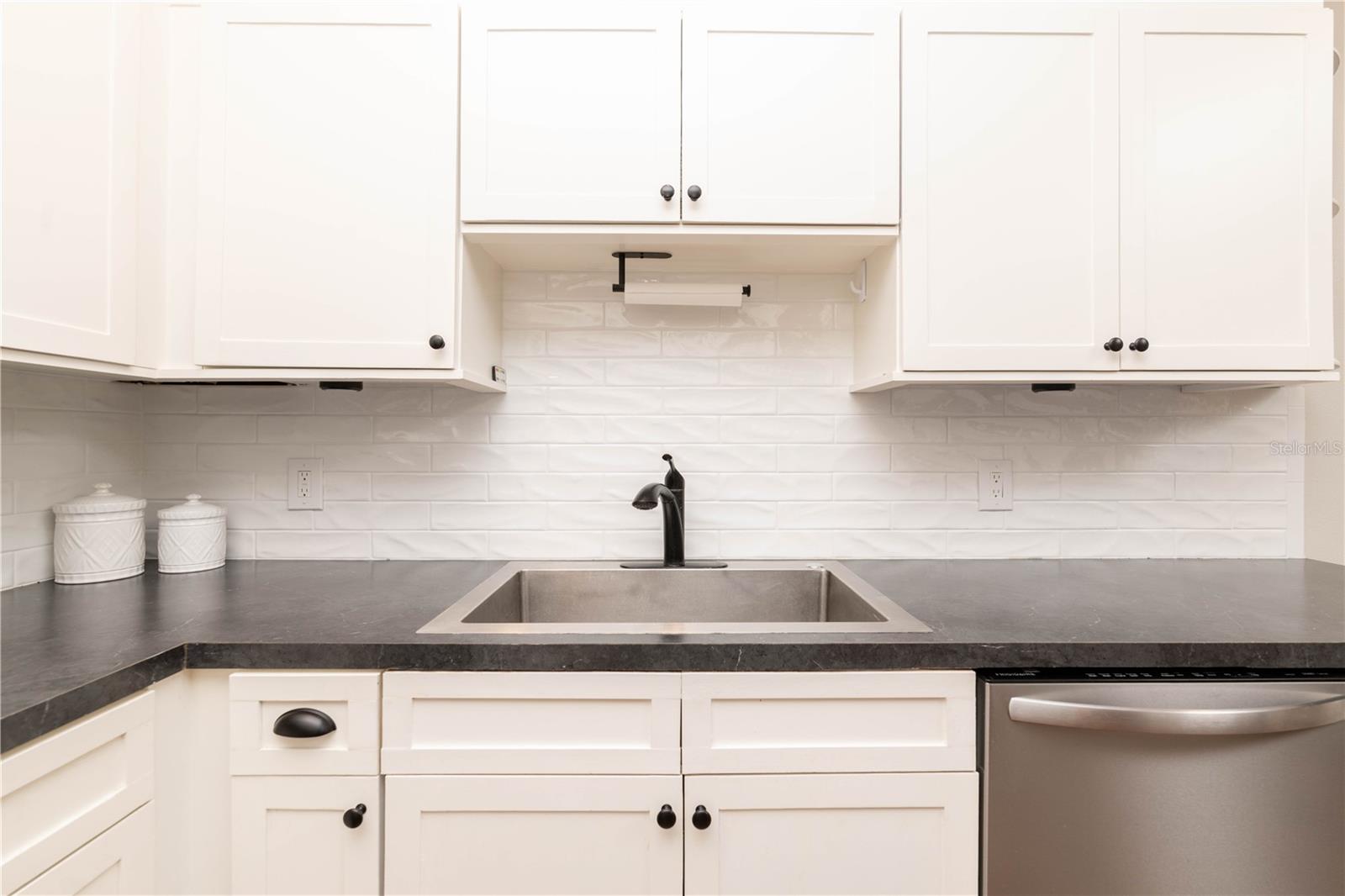 Farmhouse-Style Sink &amp; Cabinets