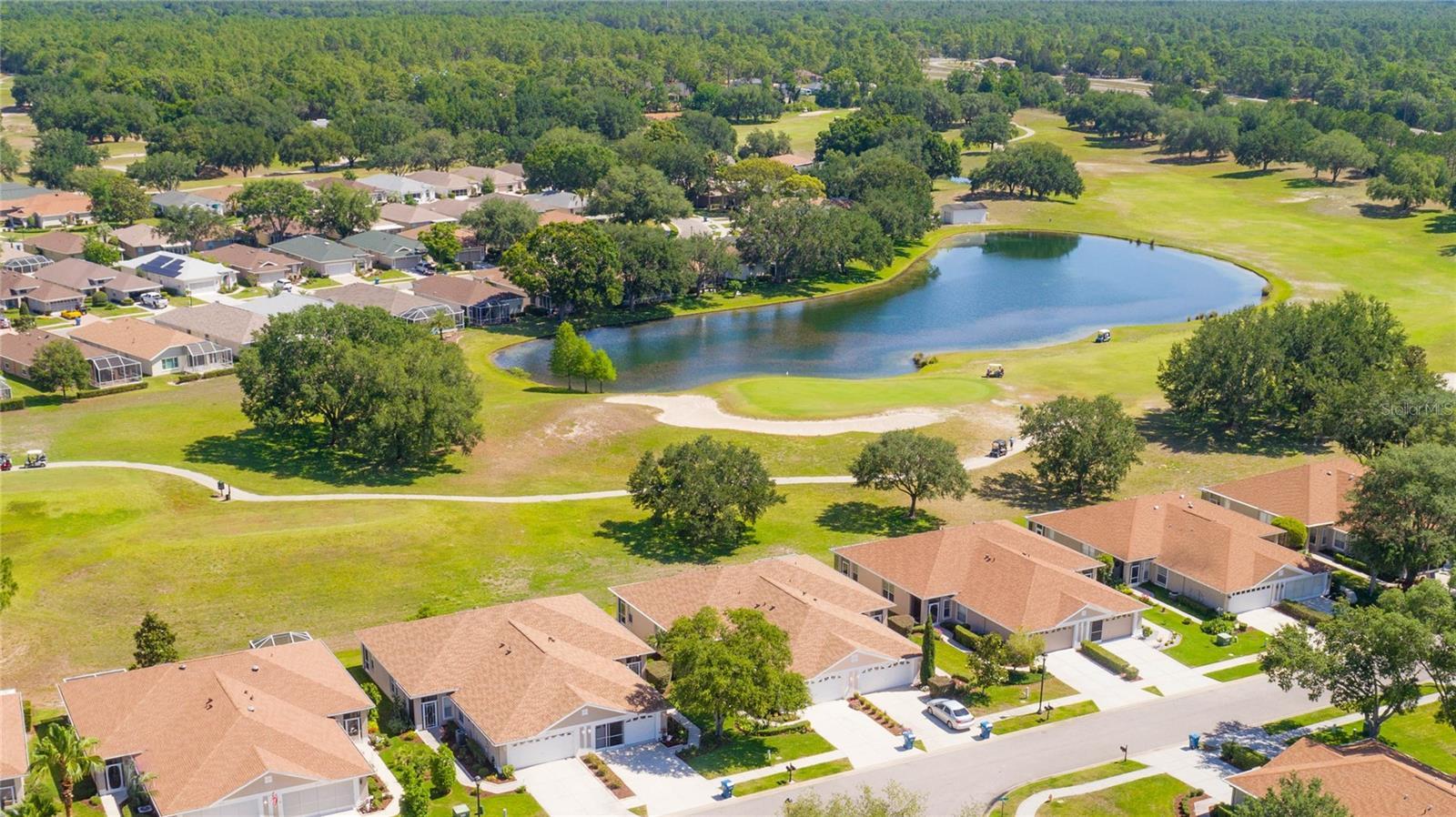 Aerial View of Surrounding Area