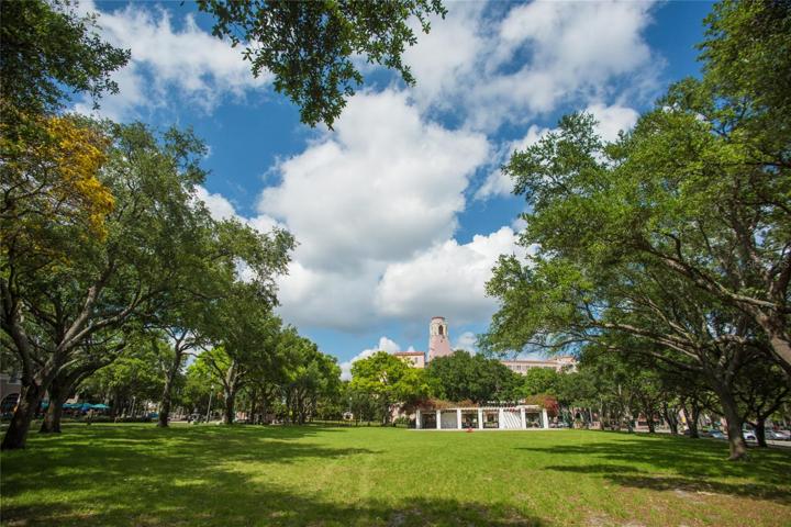 N. Straub Park, right outside your door