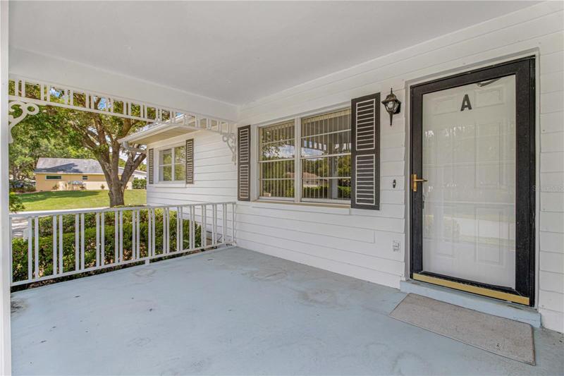 Spacious Porch