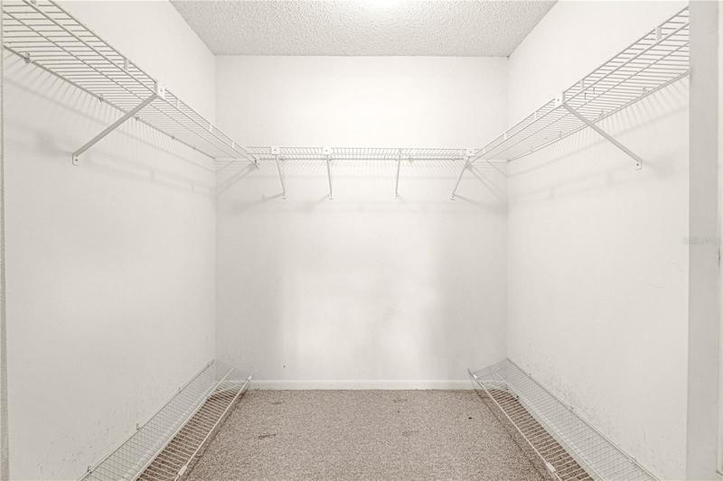 Huge Walk-In Closet