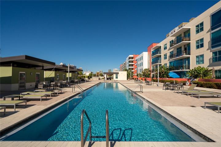Long view of the pool