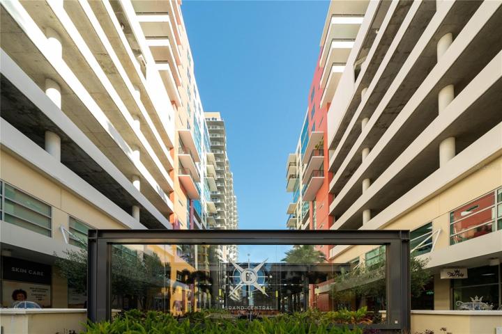 Entrance to the Courtyard and both buildings