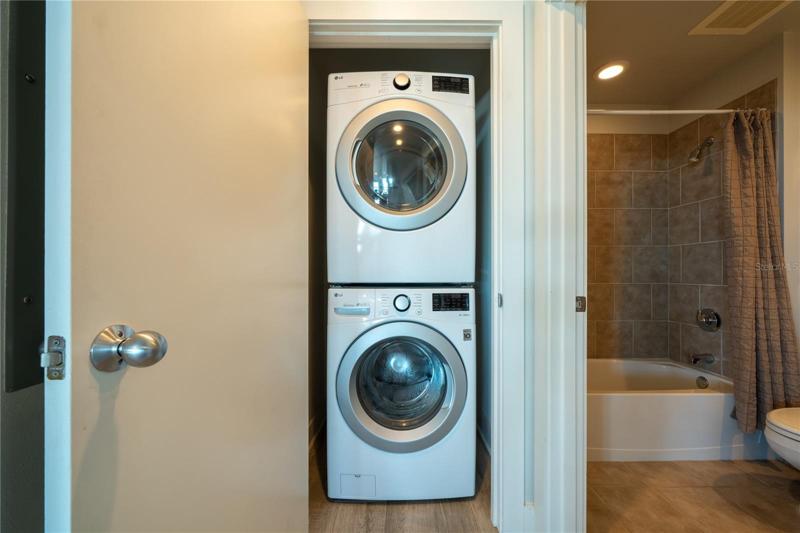Washer and dryer