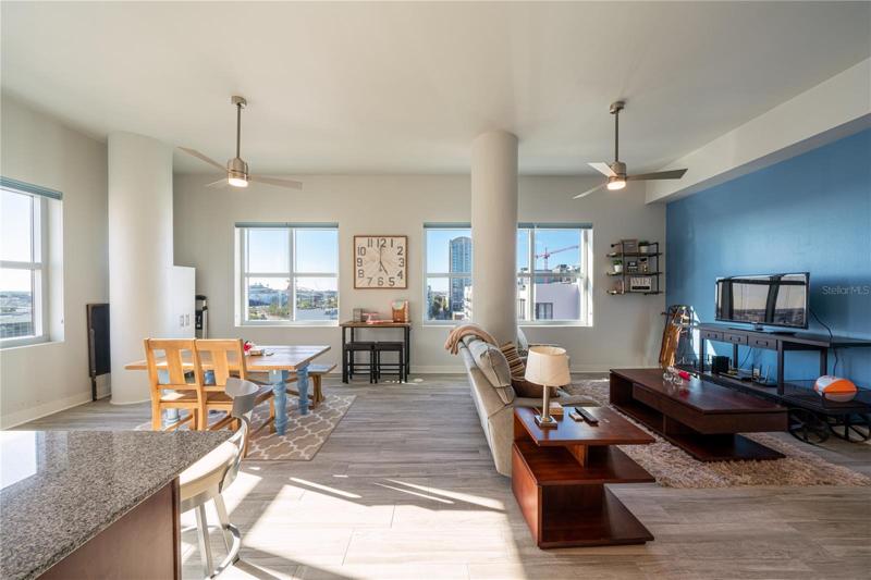Open floor plan