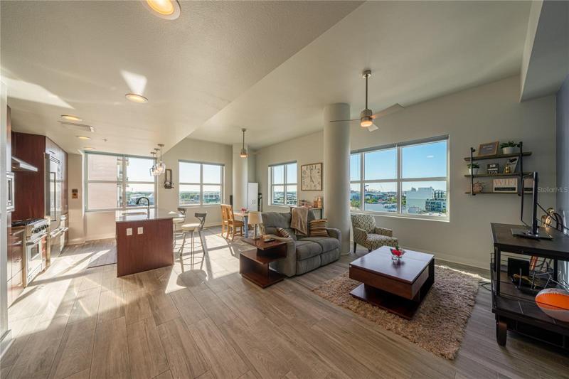 Open floor plan different view
