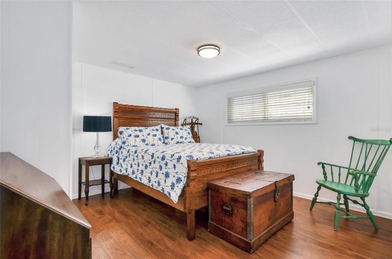 The second room is perfect for a guestroom or an office.