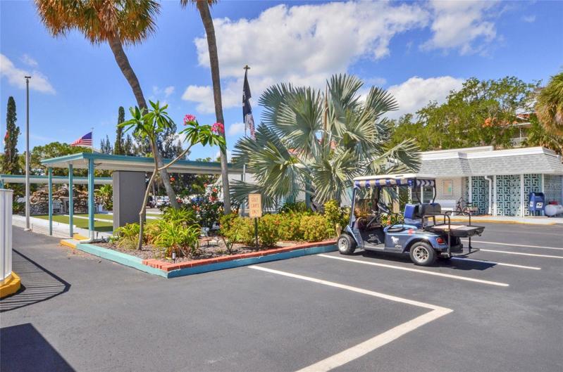 Bring your golf cart!