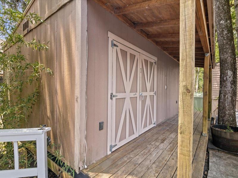rear porch