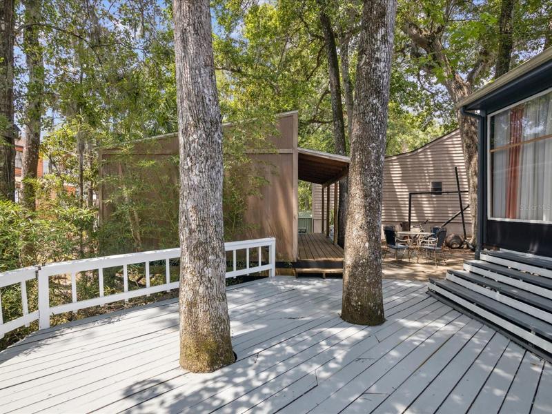 rear porch