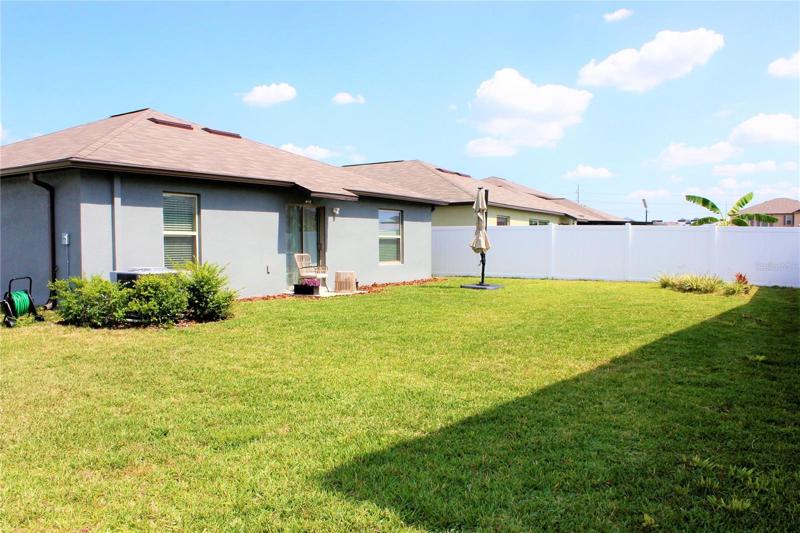 Massive yard