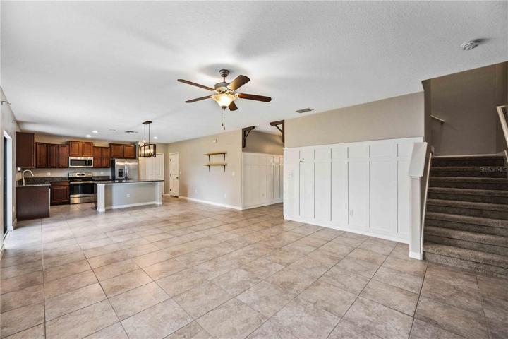 open floor plan