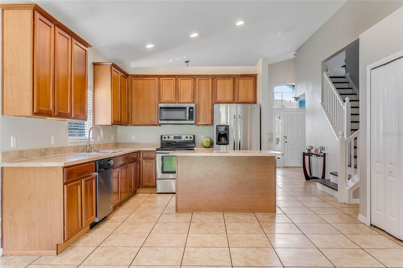 Kitchen towards front