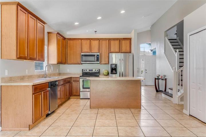 Kitchen towards front