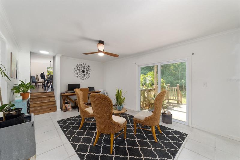 Play room, man cave, office, great flex space!