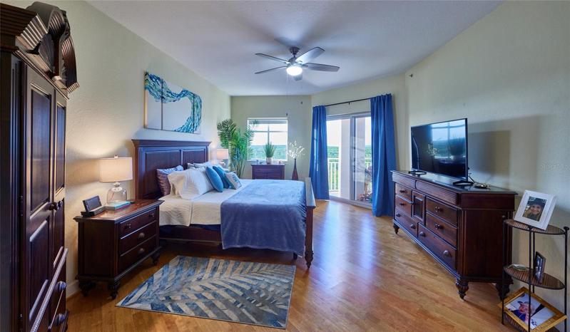 Master bedroom suite.
