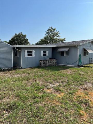 Rear of Home. Large Shed.