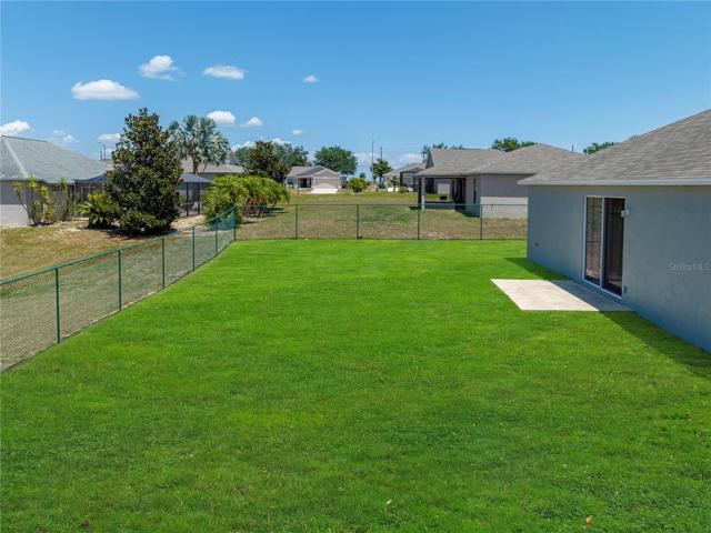 FENCED BACKYARD