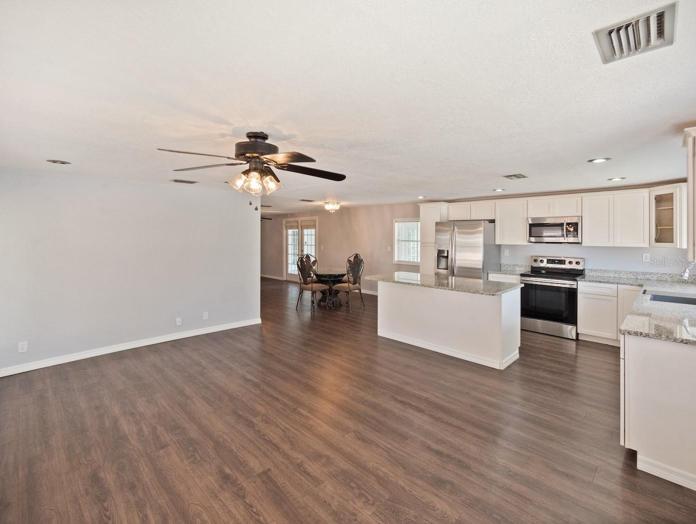 Living Room - Kitchen