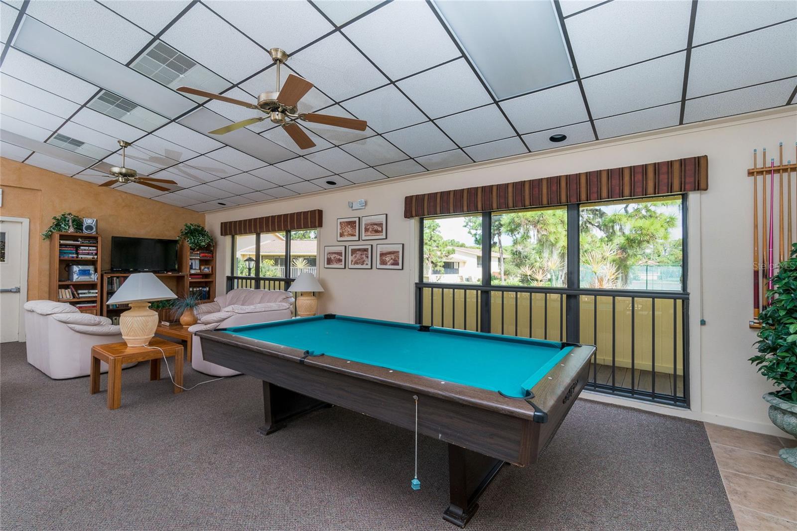 Enjoy a game of billiards!