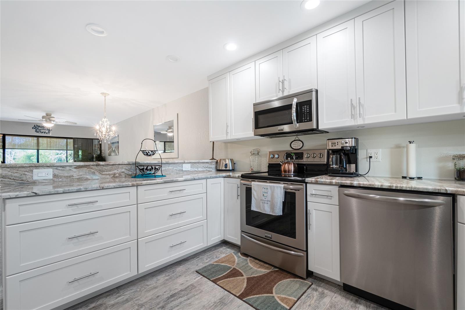 There is ample room for two cooks in the kitchen!