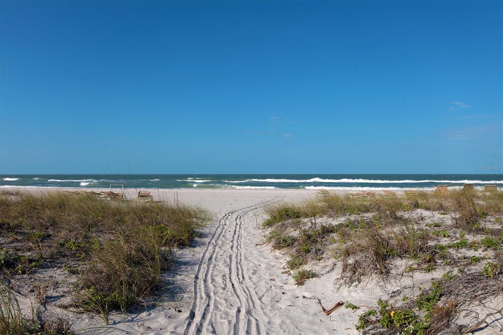 Beach entrance