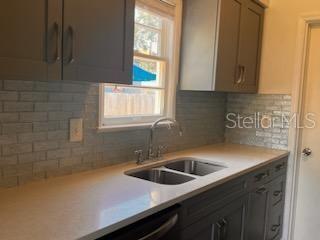 Newly renovated galley kitchen