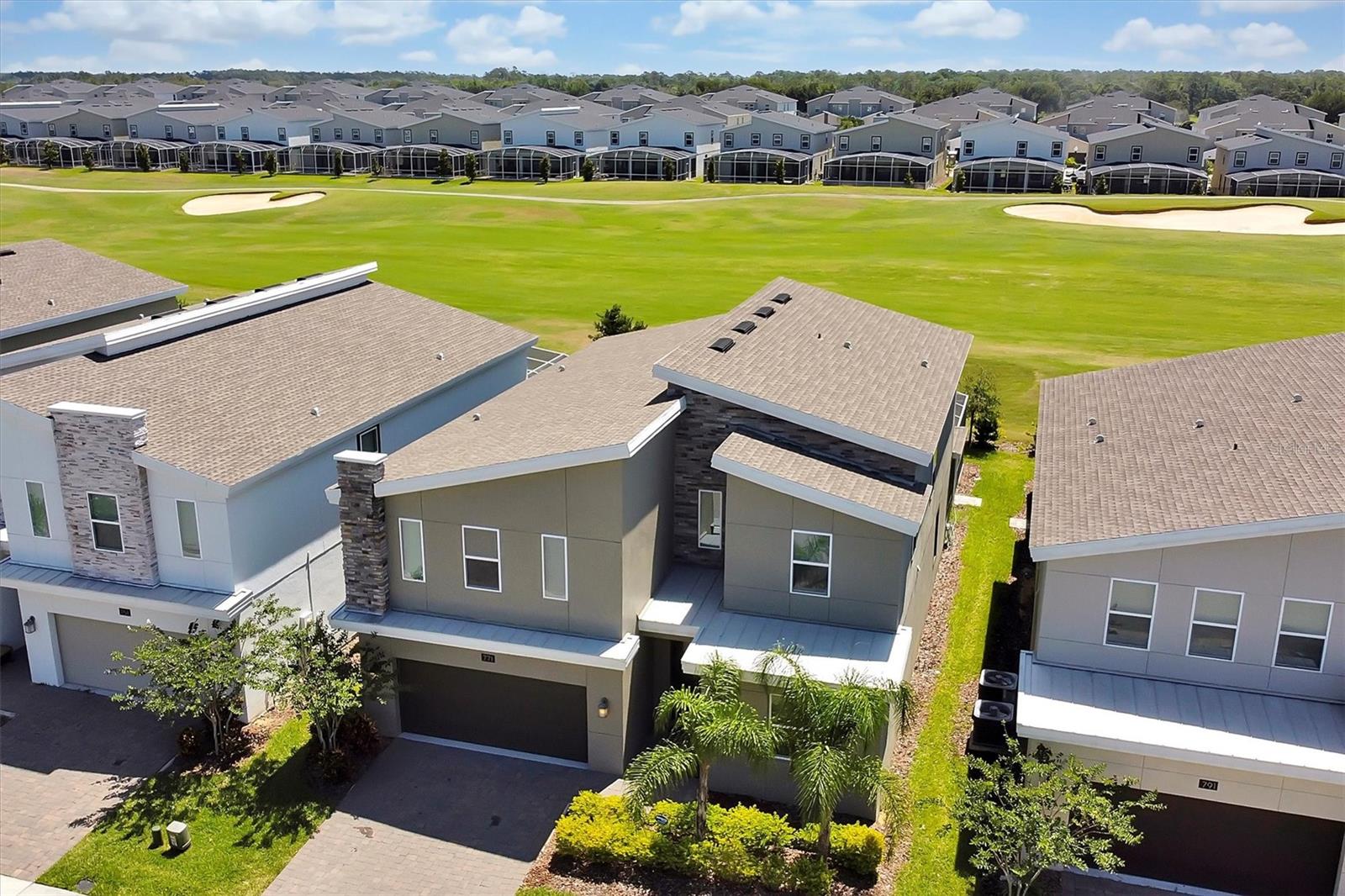 Located on golf course - hole #5