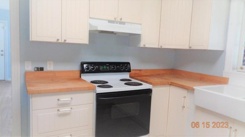 Kitchen with stove