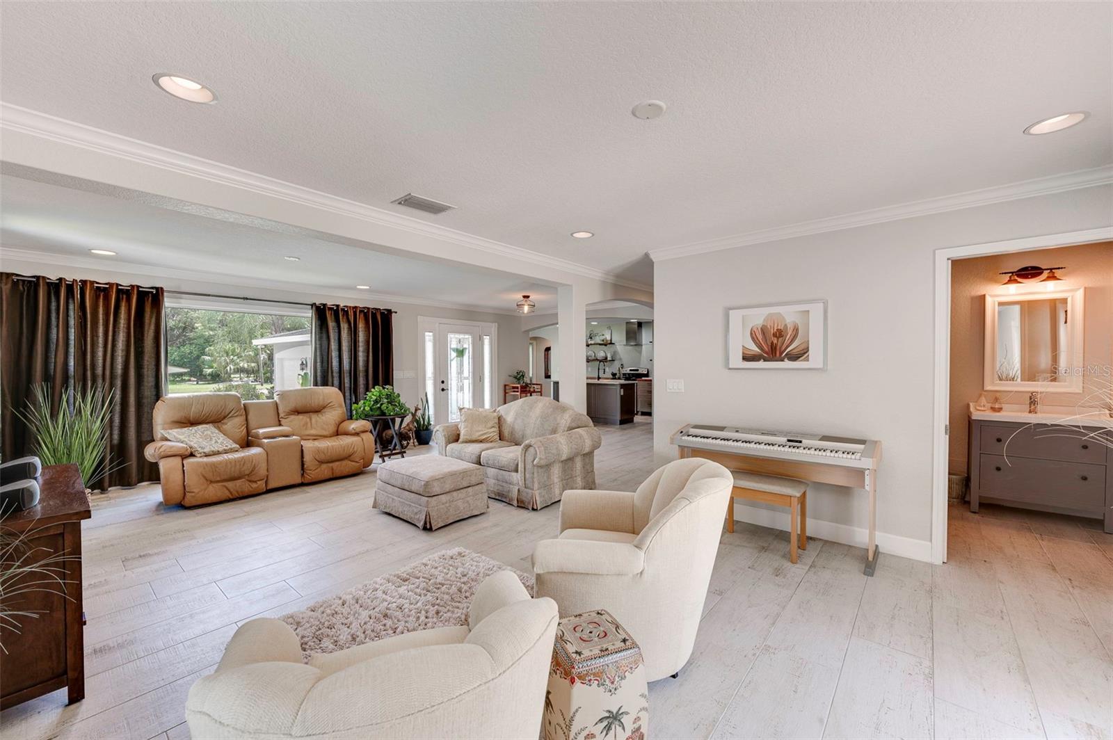 More room in the Family room to spread out!