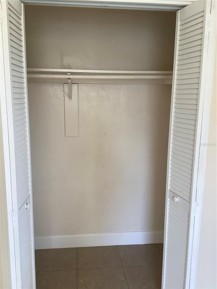 Primary walk in closet