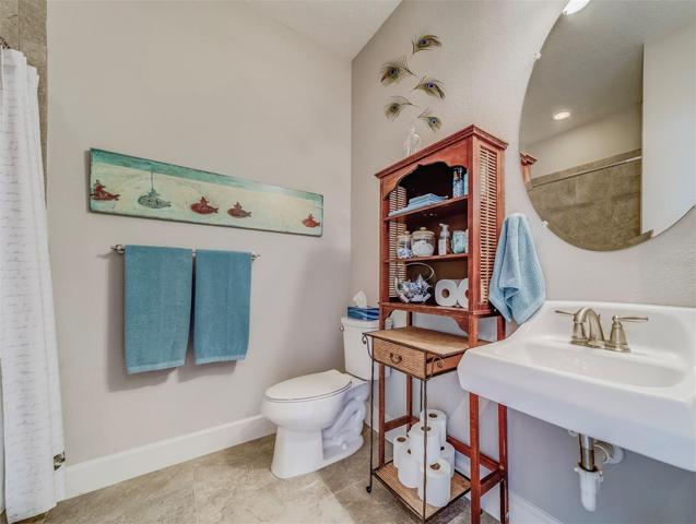 Top floor bathroom