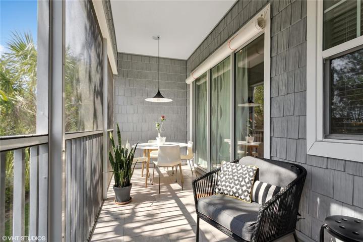 Screened patio