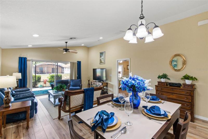 Dining into Living Room