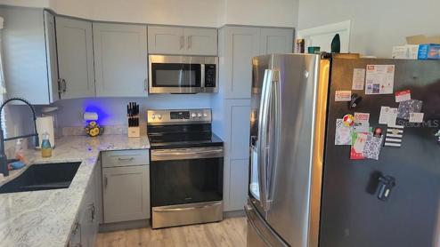 All Stainless Steel Appliances.